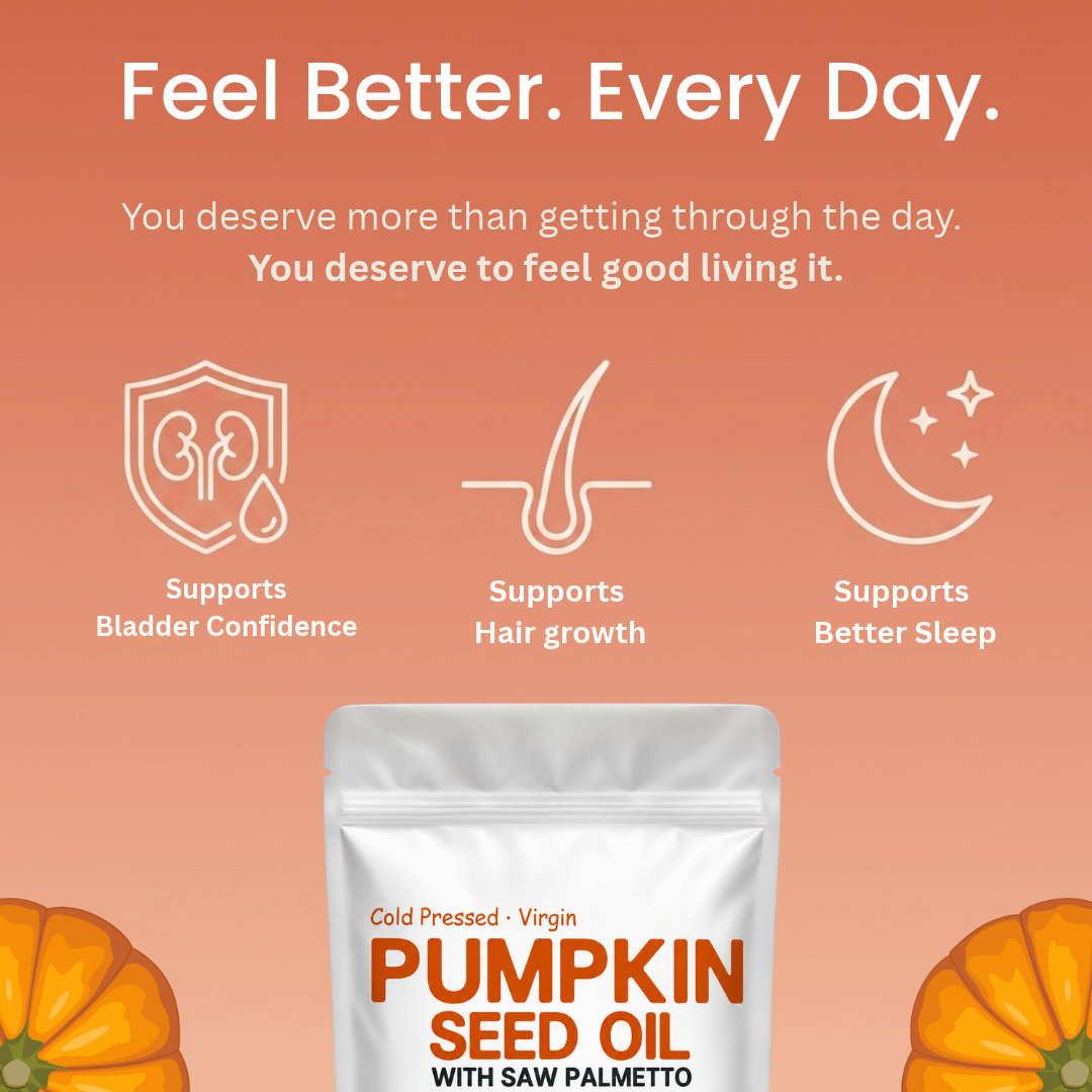 Less hair shedding & improved bladder comfort within 3 weeks