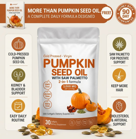 More than a Pumpkin seed Oil BooK